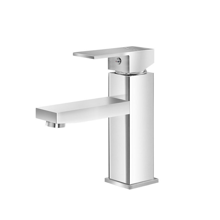 Cefito Chrome Bathroom Basin Mixer Tap Square Faucet - SuperSaverAU - view 1