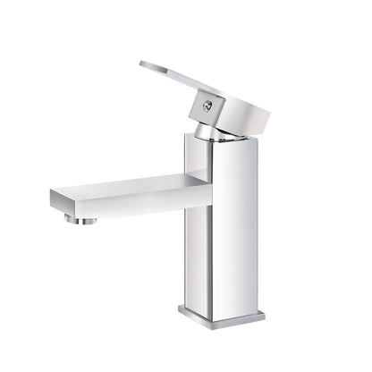 Cefito Chrome Bathroom Basin Mixer Tap Square Faucet