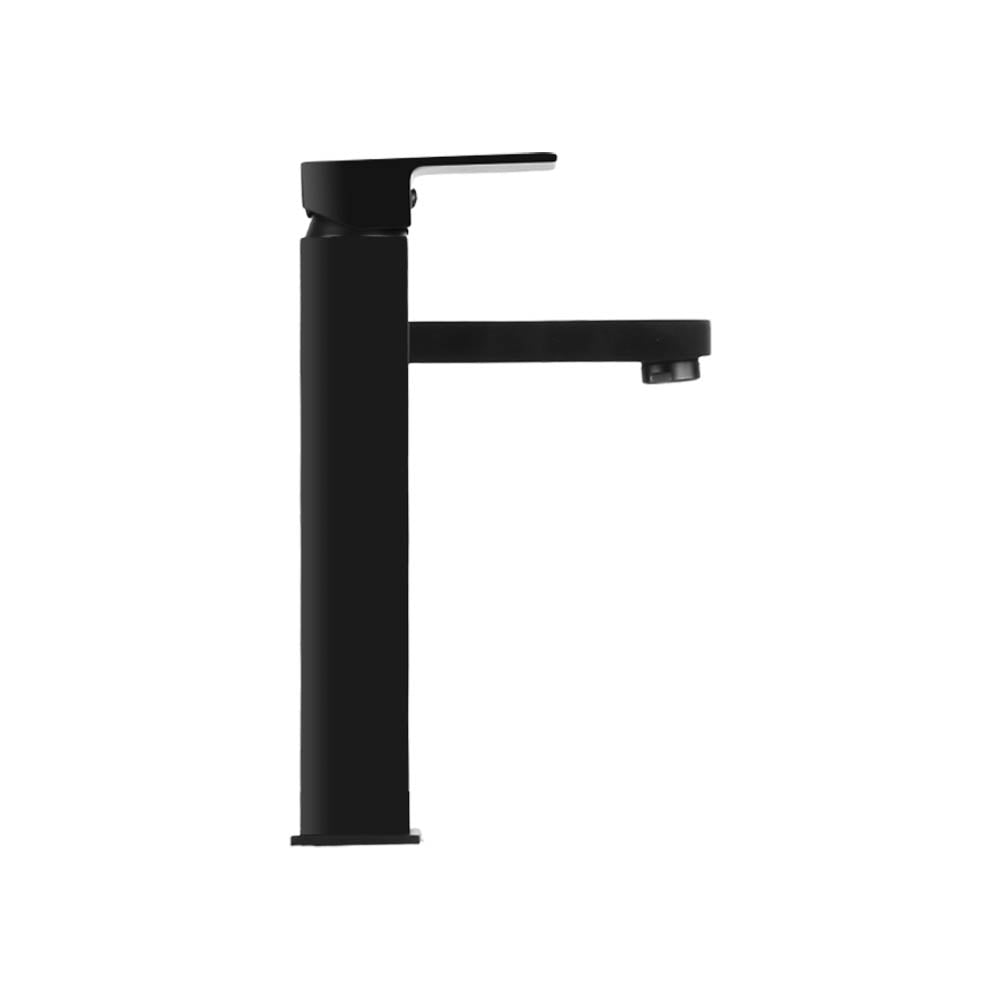 Cefito Bathroom Basin Mixer Tap Square Tall Faucet Vanity Laundry Black - SuperSaverAU - view 4