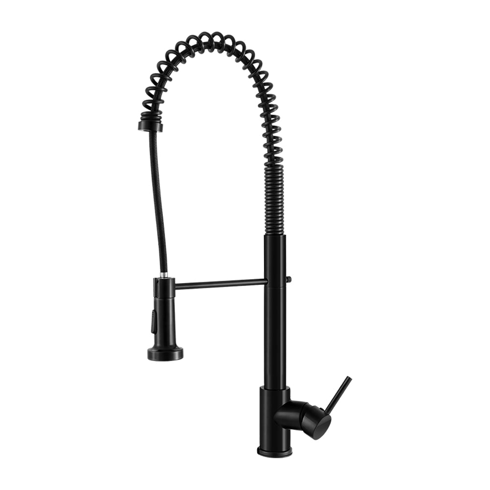 Cefito Kitchen Mixer Tap Pull Down Black 2 Modes - SuperSaverAU - view 1