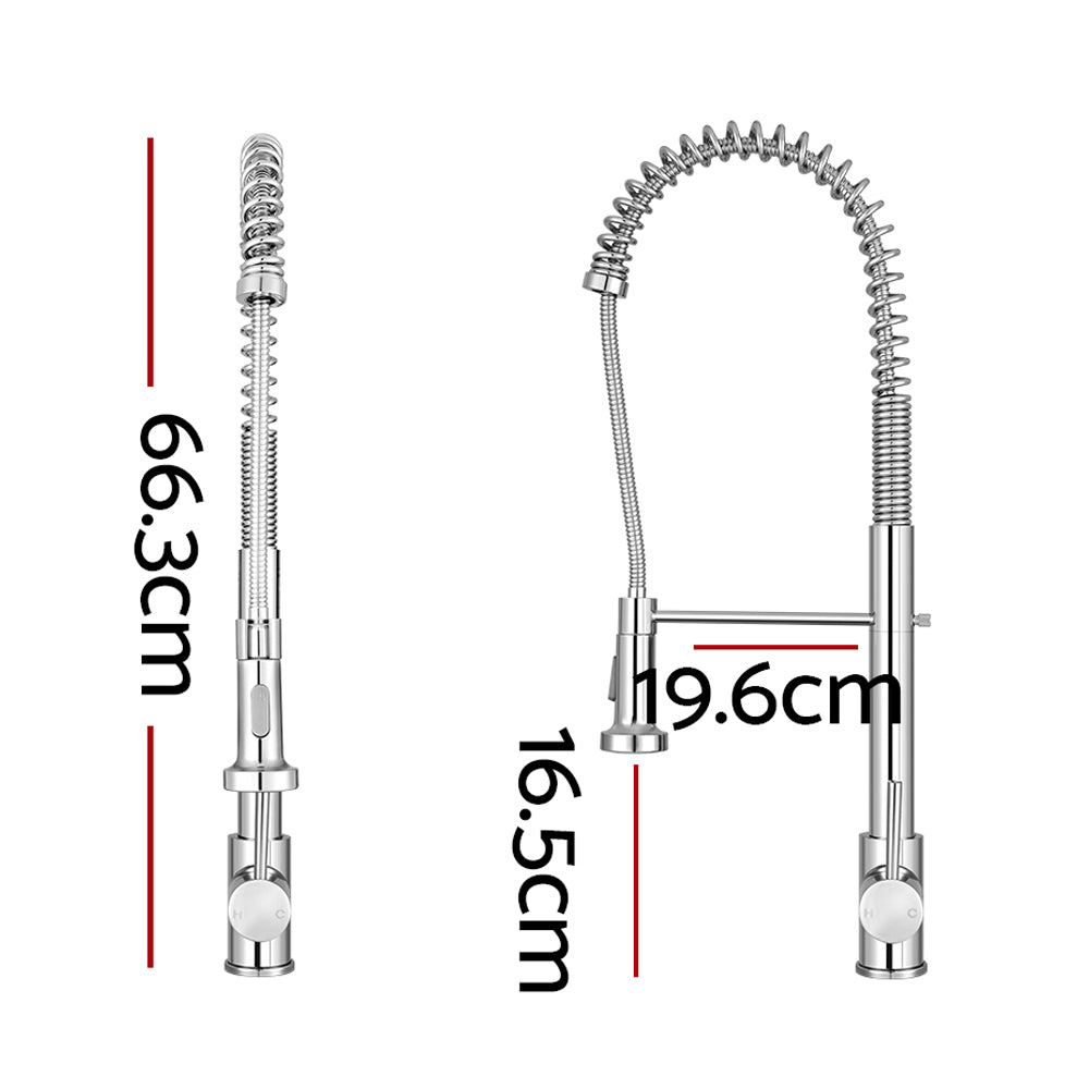 Cefito Kitchen Mixer Tap Pull Down Chrome 2 Modes - SuperSaverAU - view 2