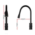 Cefito Kitchen Mixer Tap Pull Out 2 Mode Sink Faucet Basin Laundry Black - SuperSaverAU - view 2