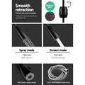 Cefito Kitchen Mixer Tap Pull Out 2 Mode Sink Faucet Basin Laundry Black - SuperSaverAU - view 6