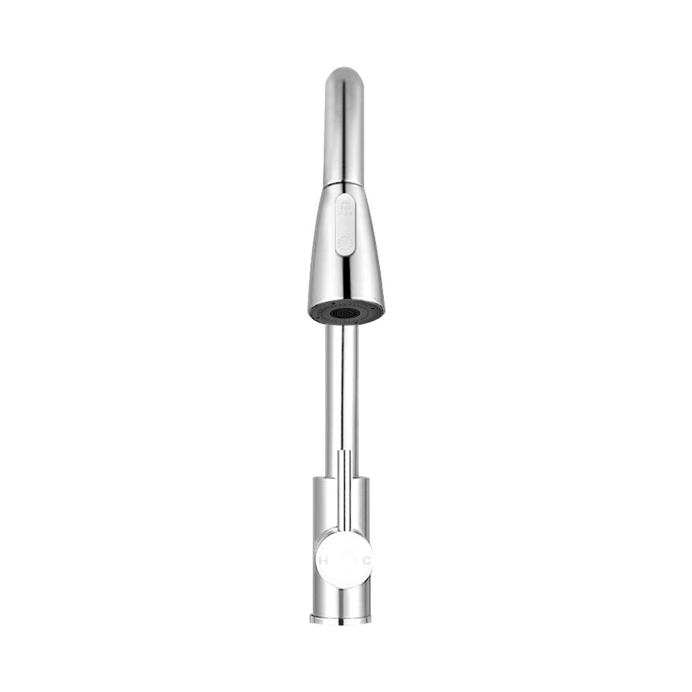 Cefito Kitchen Mixer Tap Pull Out 2 Mode Sink Faucet Basin Laundry Chrome - SuperSaverAU - view 3