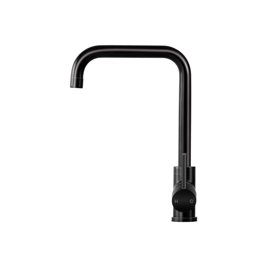 Cefito Kitchen Mixer Tap Mixer Rectangle Sink Faucet Basin Laundry Black - SuperSaverAU - view 1