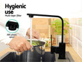 Cefito Kitchen Mixer Tap Mixer Square Sink Faucet Basin Laundry Black - SuperSaverAU - view 5