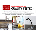 Cefito Kitchen Mixer Tap Mixer Round Sink Faucet Basin Laundry Black - SuperSaverAU - view 4