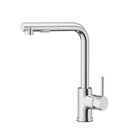 Cefito Pull-Out Kitchen Mixer Tap Chrome 2 Mode Sink Faucet WELS - SuperSaverAU - view 1