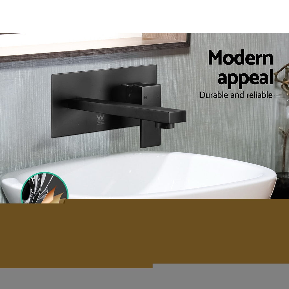 Cefito Allegra Bathroom Mixer Tap Black - SuperSaverAU - view 4