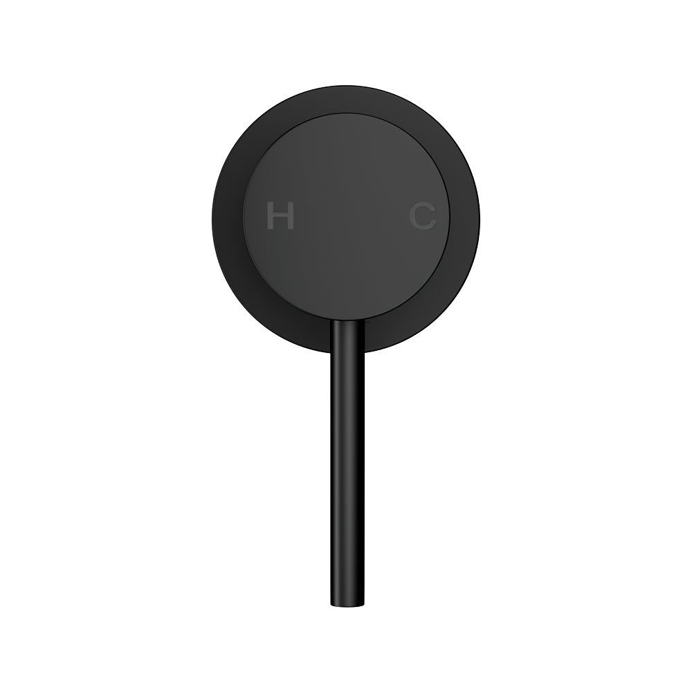 Cefito Basin Mixer Tap Black Brass 35mm Ceramic Cartridge Leak-Resistant