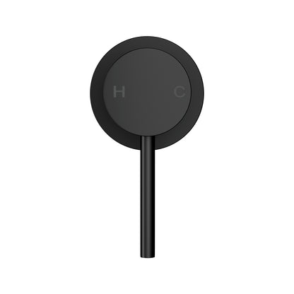 Cefito Basin Mixer Tap Black Brass 35mm Ceramic Cartridge Leak-Resistant