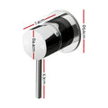 Cefito Basin Mixer Tap Chrome Brass 35mm Ceramic Cartridge Leak-Resistant - SuperSaverAU - view 2