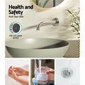 Cefito Wall Bath Spout Tap Matte Black Brass, Durable, Easy Installation - SuperSaverAU - view 3