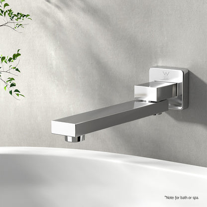Cefito Wall Bath Mixer Spout in Chrome