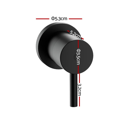 Cefito Twin Basin Taps - Matte Black Brass, Drip-Free, WaterMark Approved