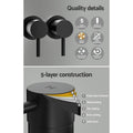 Cefito Twin Basin Taps - Matte Black Brass, Drip-Free, WaterMark Approved - SuperSaverAU - view 5