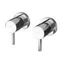 Cefito Twin Basin Taps Chrome Brass Faucet Hot & Cold Water Drip-Free 25mm - SuperSaverAU - view 1