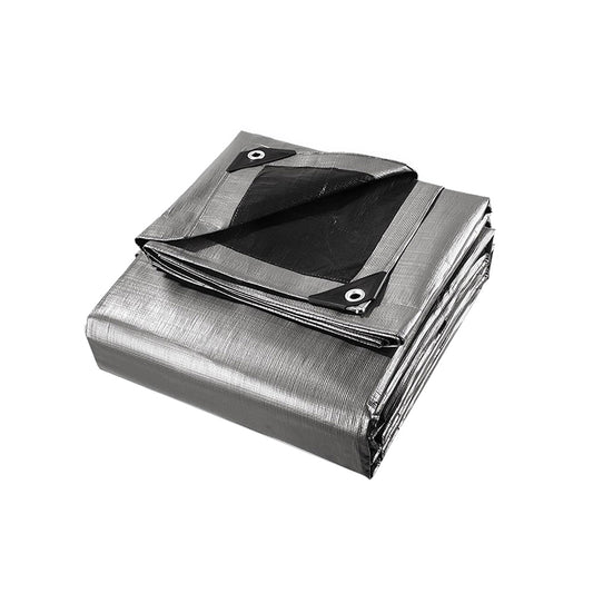 Instahut Heavy Duty Poly Tarp 3.6x6m Waterproof UV Resistant with Eyelets