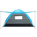 Weisshorn 4-Person Beach Tent, Weather-Resistant, UV Protection, Carry Bag - SuperSaverAU - view 3