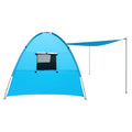 Weisshorn 4-Person Beach Tent, Weather-Resistant, UV Protection, Carry Bag - SuperSaverAU - view 4