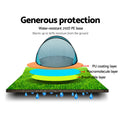 Weisshorn Pop-Up Tent 3-Person UV & Water Resistant Instant Setup Blue - SuperSaverAU - view 6