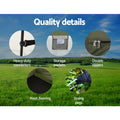 Weisshorn Portable Shower Tent 120x120x215cm - Lightweight, Waterproof, Privacy - SuperSaverAU - view 5