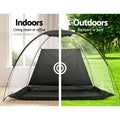 Everfit Golf Practice Net 3M Portable Training Aid Black - Durable, Easy Setup - SuperSaverAU - view 6