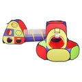 Keezi Kids Play Tent Teepee 80cm x 80cm with Ball Pit, Tunnel & Carry Bag - SuperSaverAU - view 4