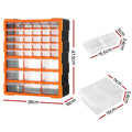 Giantz 39-Drawer Tool Storage Cabinet Anti-Drop Hardware Organizer - SuperSaverAU - view 3