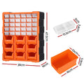 Giantz Tool Organizer 39-Drawer Hardware Cabinet Screw Storage Box Anti-Drop - SuperSaverAU - view 3