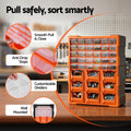 Giantz Tool Organizer 39-Drawer Hardware Cabinet Screw Storage Box Anti-Drop - SuperSaverAU - view 5