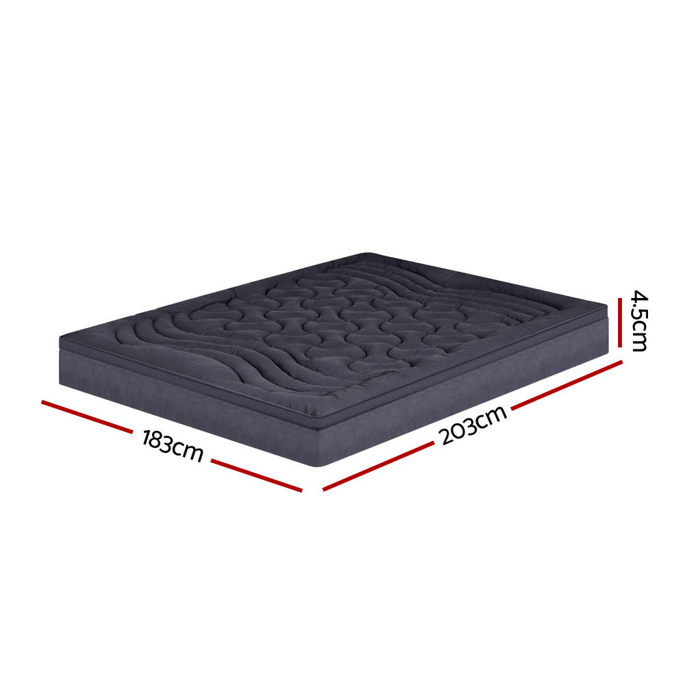 Giselle Bedding 3-Zone Pillowtop Mattress Topper King - SuperSaverAU - view 2