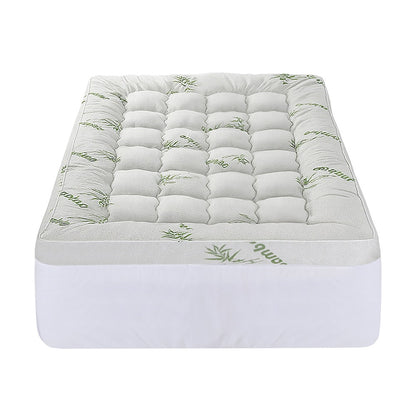 Giselle 11cm Pillowtop Mattress Topper Bamboo Single