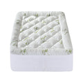 Giselle 5cm Pillowtop Mattress Topper Bamboo King Single - SuperSaverAU - view 4