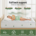 Giselle 5cm Pillowtop Mattress Topper Bamboo Queen - SuperSaverAU - view 5