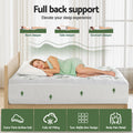 Giselle Bedding 5cm Pillowtop Mattress Topper Bamboo Single - SuperSaverAU - view 5