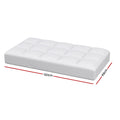 Giselle Bedding Bamboo Cot Mattress Topper 4.5cm Thick, Dust Mite Resistant - SuperSaverAU - view 2
