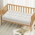 Giselle Bedding Bamboo Cot Mattress Topper 4.5cm Thick, Dust Mite Resistant - SuperSaverAU - view 1