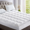 Giselle Bedding Mattress Topper Pillowtop Bamboo King - SuperSaverAU - view 1