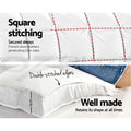 Giselle Bedding Mattress Topper Pillowtop Bamboo King - SuperSaverAU - view 5