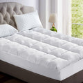 Giselle Bedding Mattress Topper Pillowtop Bamboo King Single - SuperSaverAU - view 1