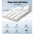 Giselle Bedding Mattress Topper Pillowtop Bamboo King Single - SuperSaverAU - view 2