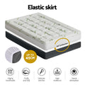 Giselle Bedding Bamboo Pillowtop Mattress Topper - King Single, 7.5cm - SuperSaverAU - view 5