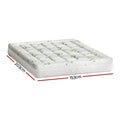 Giselle Bedding Bamboo Pillowtop Mattress Topper - Queen, 7.5cm - SuperSaverAU - view 2