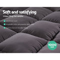 Giselle Bedding Bamboo Charcoal Mattress Topper King Size - SuperSaverAU - view 5