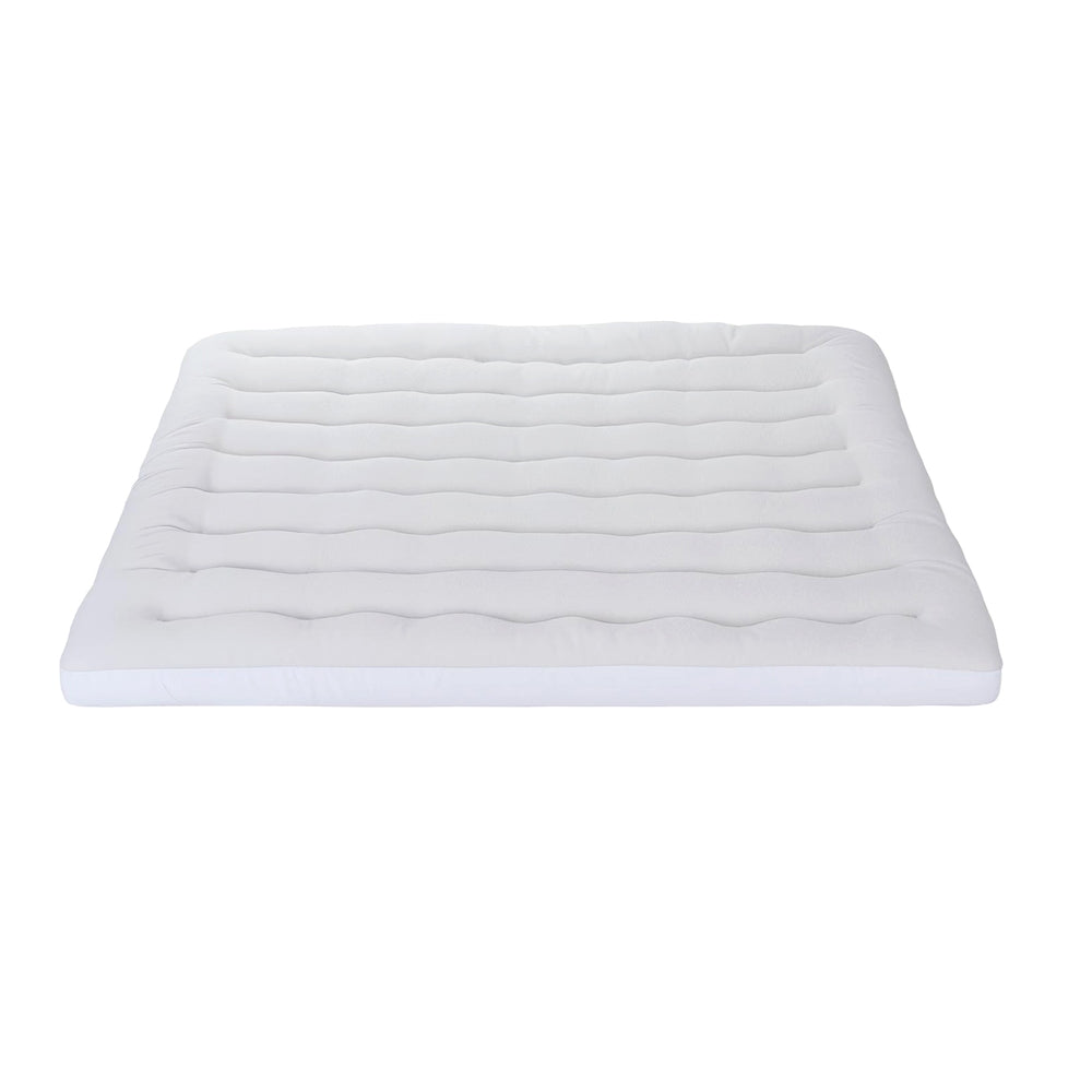 Giselle 5cm Double-Sided Mattress Topper - Cooling & Coral Fleece, Queen Size - SuperSaverAU - view 4