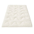 Giselle 5cm Double-Sided Mattress Topper - Cooling & Coral Fleece, Single - SuperSaverAU - view 4