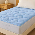 Giselle 5cm Double-Sided Mattress Topper - Cooling & Coral Fleece, Single - SuperSaverAU - view 1