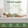 Giselle Bedding Coral Fleece Mattress Topper 5cm - Double