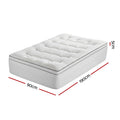 Giselle Bedding Coral Fleece Mattress Topper 5cm - Single